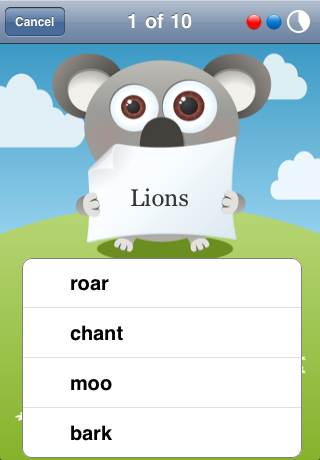 Screenshot Animal Sounds – A Tap N' Learn Game Screenshot Animal Sounds – A Tap N' Learn Game